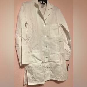 NWT Cherokee white Lab Coat size XS